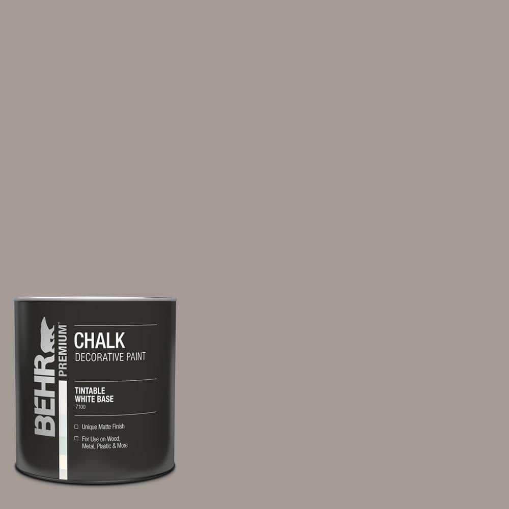BEHR PREMIUM 1 qt. PPU1815 Fashion Gray Interior Chalk Decorative