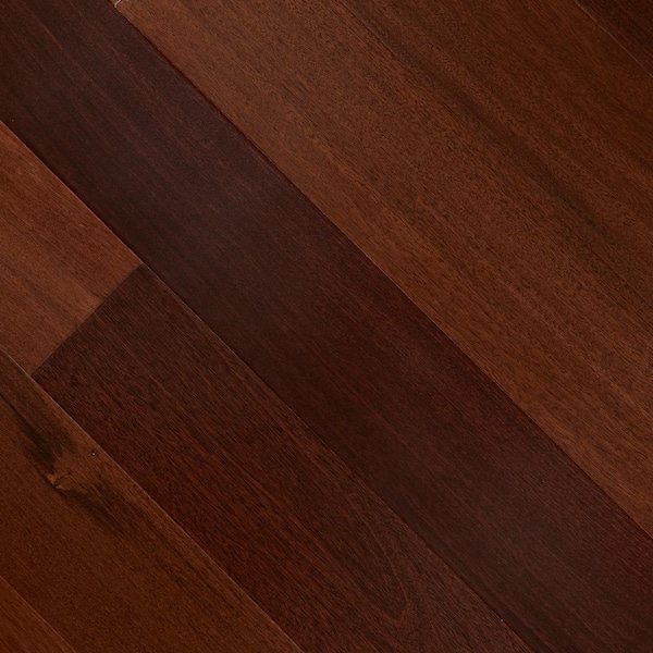 HOMELEGEND Santos Mahogany 1/2 in. Thick x 5 in. Wide x Varying Length Engineered Exotic Hardwood Flooring (26.25 sq. ft. / case)