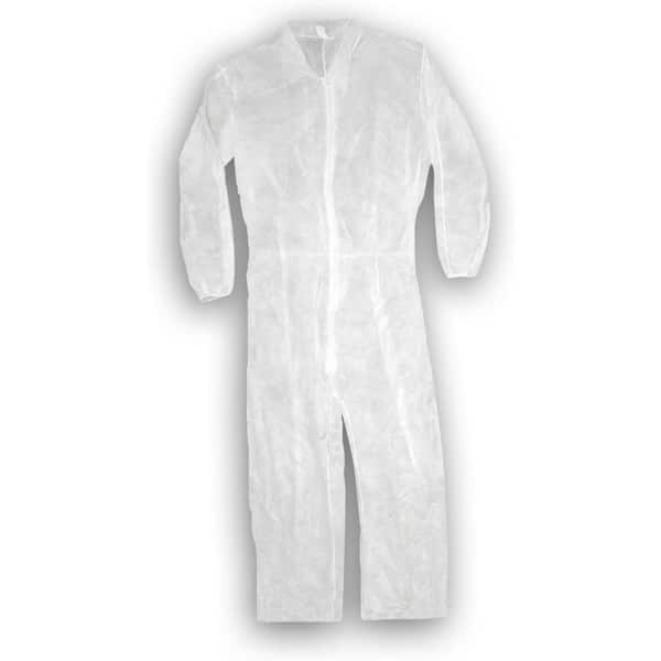TRIMACO XL White Disposable All Purpose Painters Coveralls