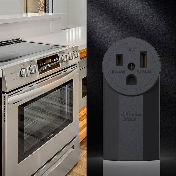 Cooper 1212 Surface Mount Range/Power Outlet Receptacle Stove Oven NEW 