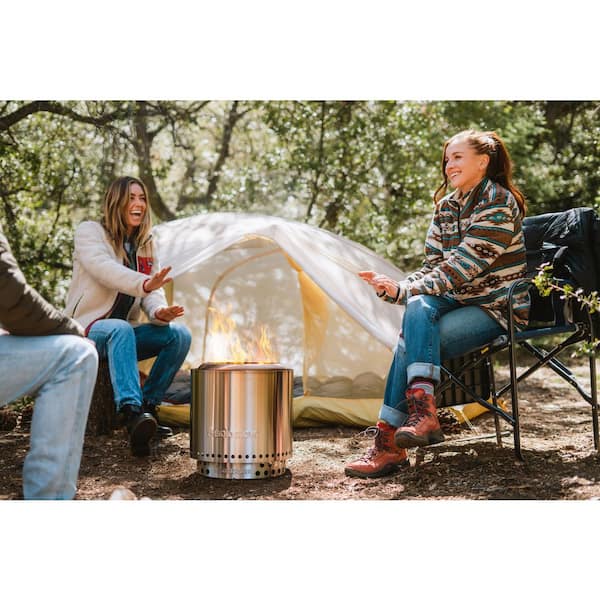 Solo Stove Ranger 2.0,15 x 12.5 Wood Burning Stainless Steel Fire