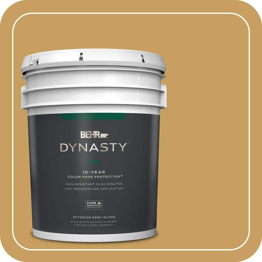 5 gal. #M300-5 Ginger Jar Semi-Gloss Exterior Stain-Blocking Paint & Primer price history on PriceWatchPro