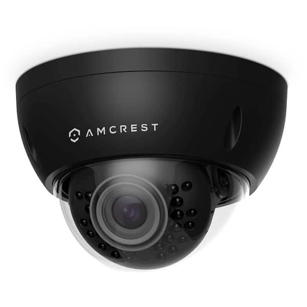 Amcrest ProHD Outdoor 3MP POE Vandal Dome IP Security Camera-IP67 Weatherproof, IK10 Vandal-Proof, (2048 TVL), IP3M-956E, Black