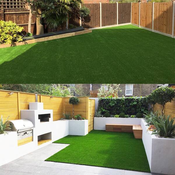 LITA Greenfield 6 ft. x 10 ft. Green Artificial Grass Turf