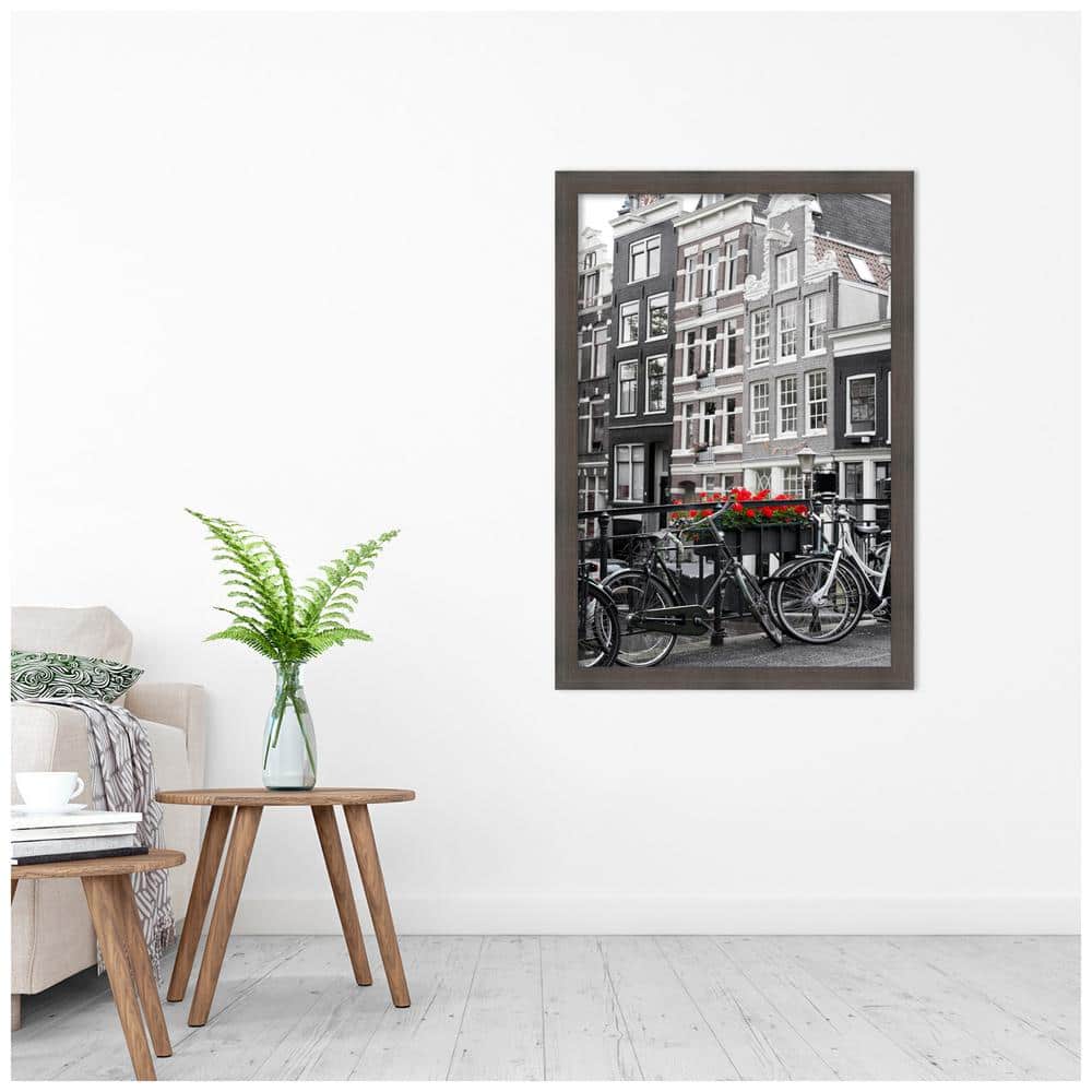Classic Hardwood Chocolate Brown Wall Picture Frame