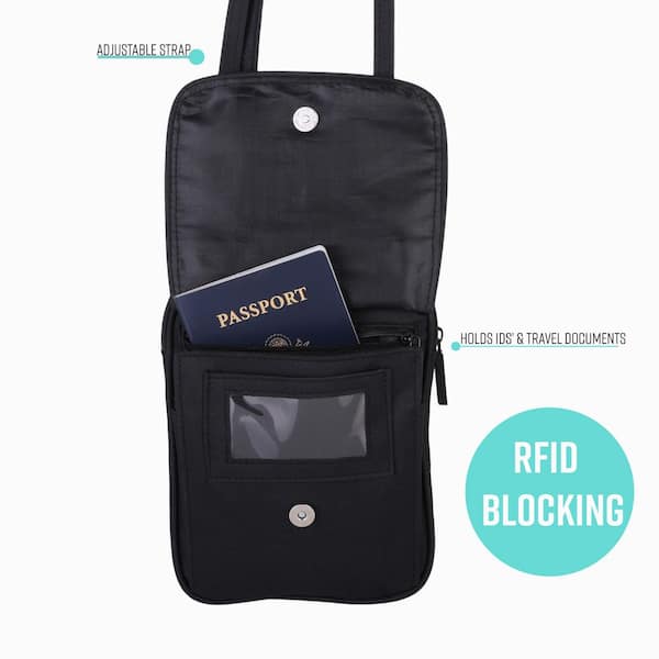 GForce Cross body Security Pouch Camera Bag 36027 - The Home Depot