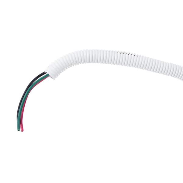 Label-the-cable Gaine de câble CABLE TUBE 2 m x Ø 4 cm Blanc