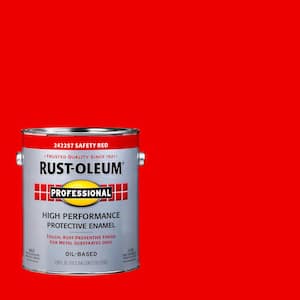 1 gal. High Performance Protective Enamel Gloss Safety Red Oil-Based Interior/Exterior Paint