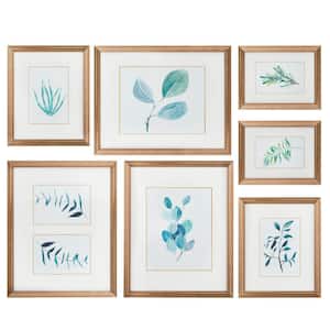 Gold Traditional Gallery Wall Frame Set (7-pieces)