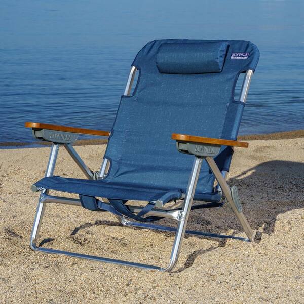 home depot reclining beach chairs