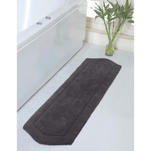Waterford Collection 100% Cotton Tufted Bath Rug, 22 x 60 Runner, Gray