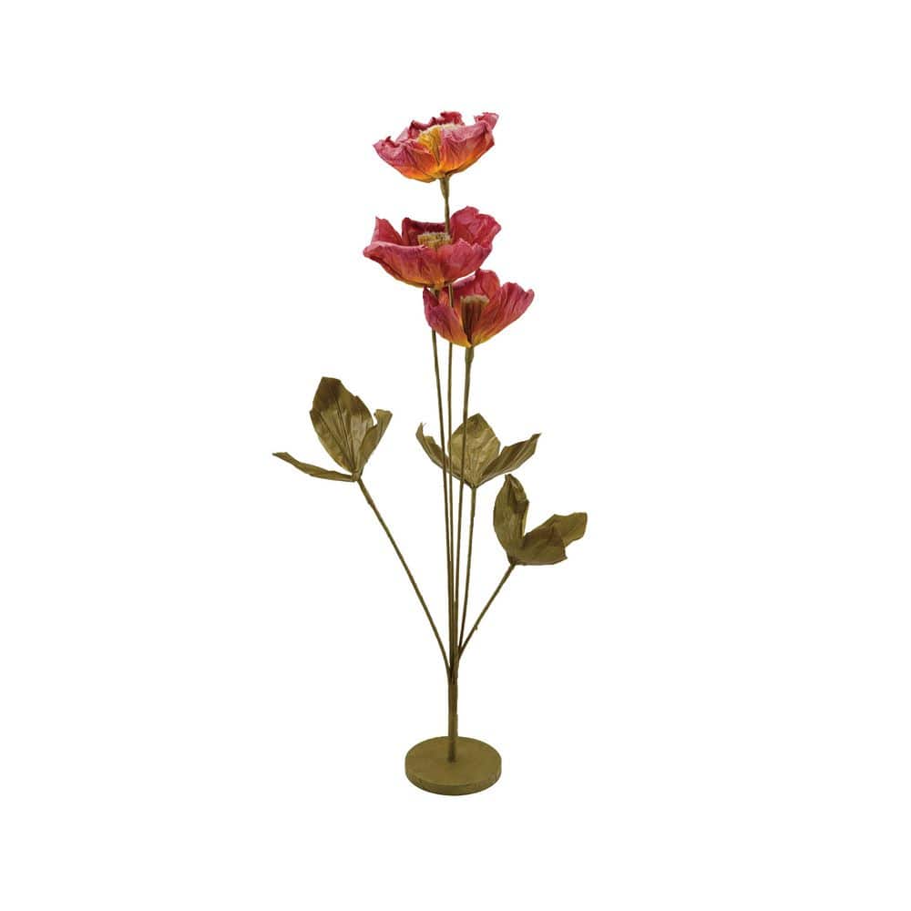 43.5 in. Green and Red Artificial Assorted Flowers price history on PriceWatchPro