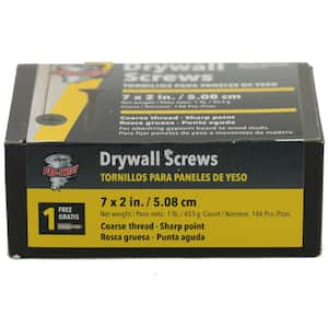#7 x 2 in. Phillips-Bugle Head Coarse Thread Drywall Screw (1 lb. Pack)