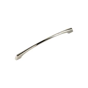 Greenwich 8-13/16 in. Center-to-Center Bright Nickel Cabinet Pull