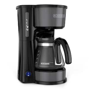 5-Cup Black, 4-in-1 Coffee Maker Station