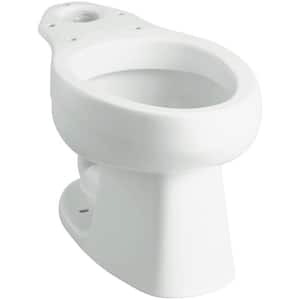 Windham 1.28 GPF Elongated Toilet Bowl Only in White