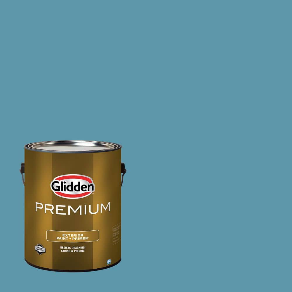 1 gal. Aqua Blue PPG1151-5 Satin Exterior Latex Paint price history on PriceWatchPro