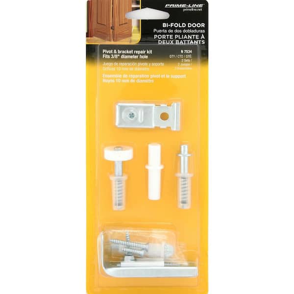 Prime-Line Bi-Fold Door Hardware Repair Kit, Includes Top and