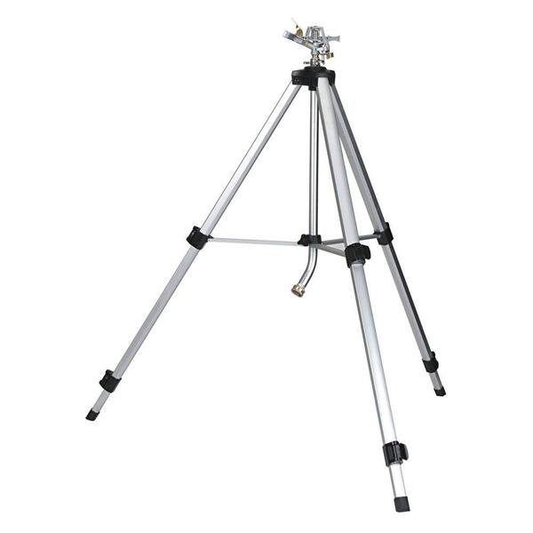 Kinex 5000 sq. ft. Tripod Sprinkler with Zinc Impulse Head-DISCONTINUED