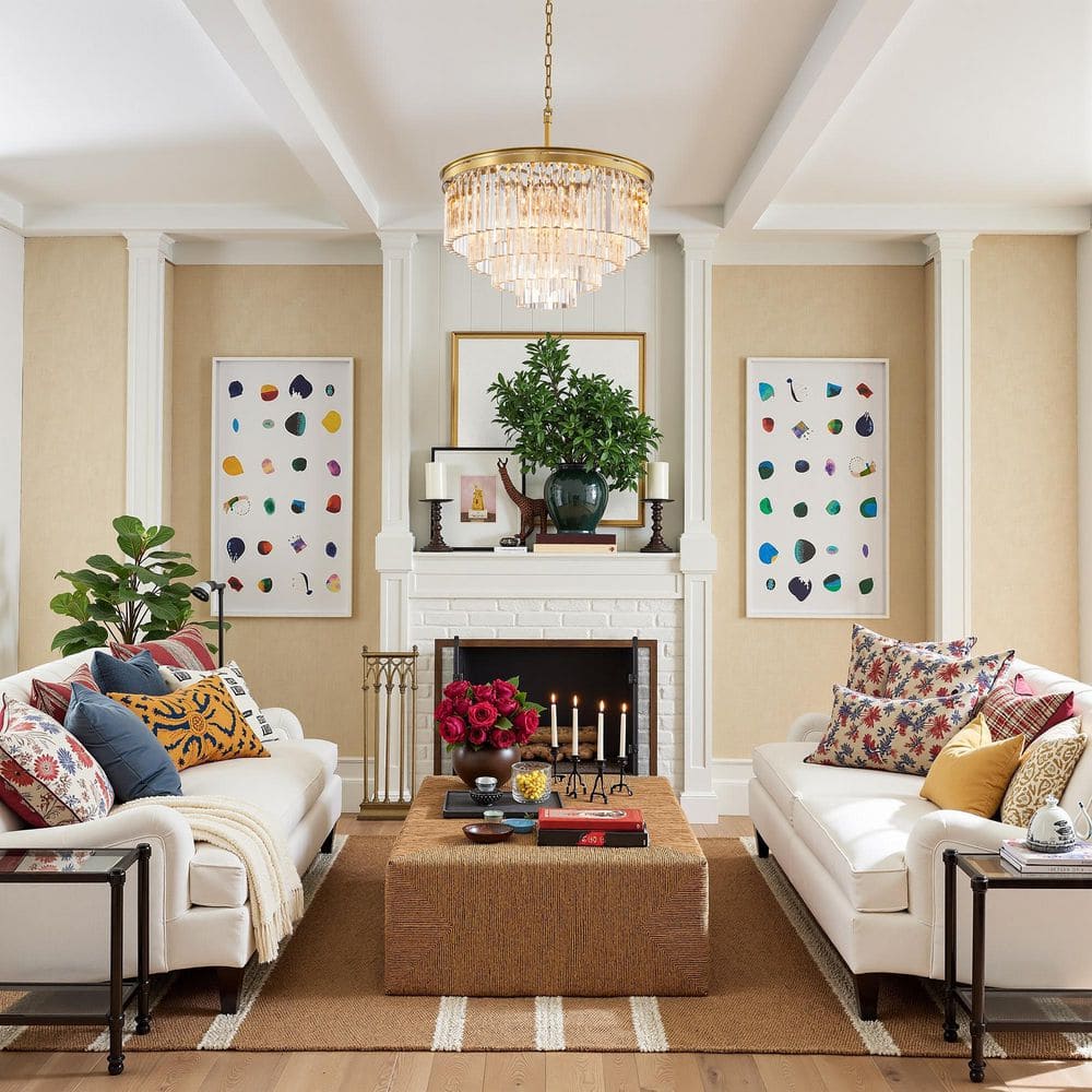 13-Light 27 in. Brass Luxury Round Crystal Chandelier with No Bulbs Included price history on PriceWatchPro