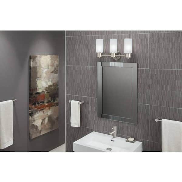 Align 18 in. Towel Bar in Brushed Nickel