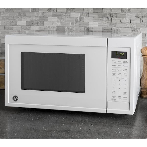 GE JES1095DMWW 0.9 Cu. ft. Countertop Microwave Oven, White