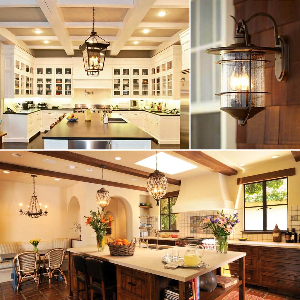 Elegant 5W Clear LED Candelabra Bulb, Dimmable, Traditional Edison Style