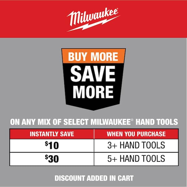Milwaukee Tool Tape Measure: 100' Long, 2-1/4″ Width, White Blade  48-22-5203