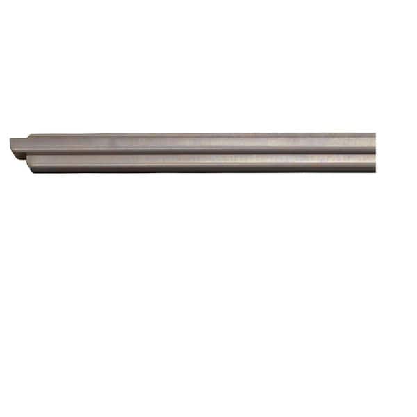 Unbranded 36 in. W x 2.5 in. D x 1.5 in. H Floating Grey Display Ledge Decorative Shelf