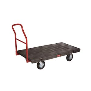 24 in. x 48 in. Heavy Duty 1000 lb. Platform Truck with 8 in. Pneumatic Casters