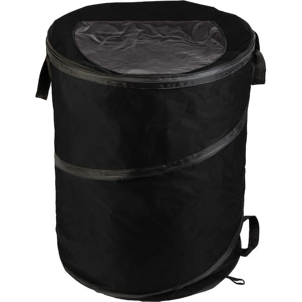 46 Gal. Garbage Can Outdoor Bin with 3 Stakes for RV, Camping, Storage, Recycling, or Yard Waste
