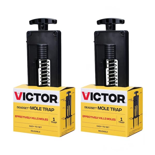 Victor Deadset Mole Trap (2-Pack) M9015-2HDVB - The Home Depot