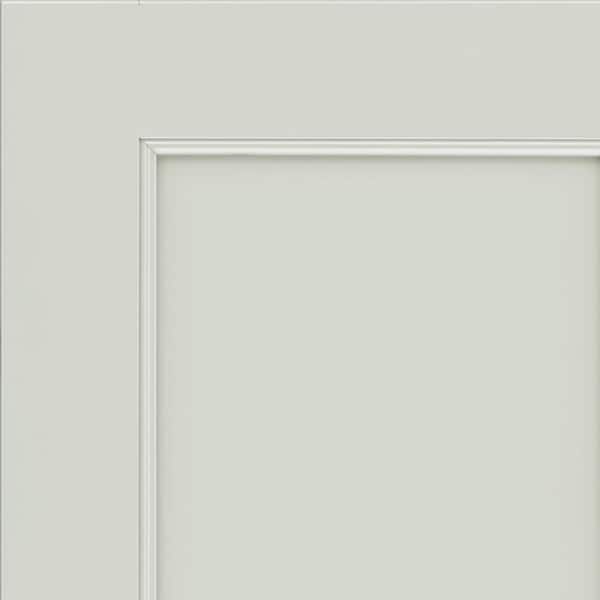 KraftMaid Brooks 7 5/16 in. W x 3/4 in. D x 7 5/16 in. H Quarter Cabinet Door Sample in Moonshine