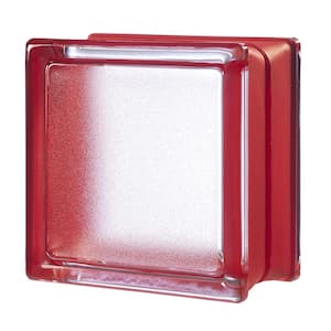 3 in. Thick Series 6 x 6 x 3 in. (6-Pack) Cherry Mist Pattern Glass Block (Actual 5.75 x 5.75 x 3.12 in.)