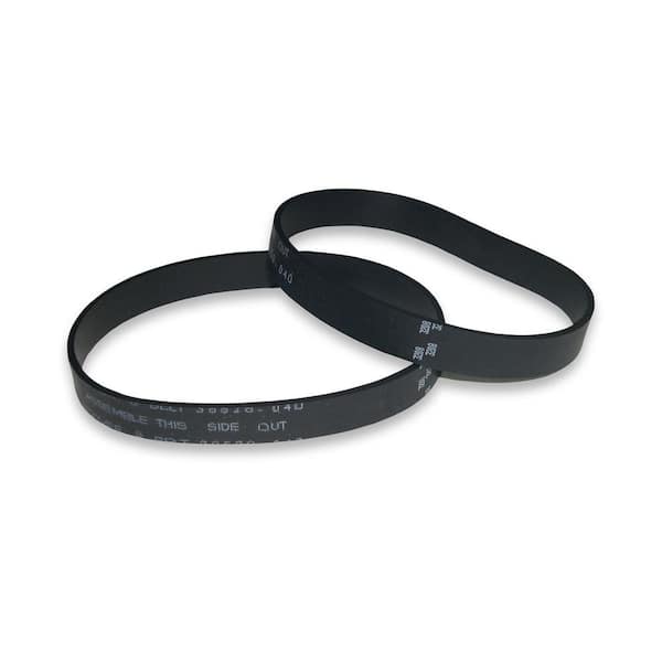 Type 190 Agitator-Belts (2-Pack), Compatiable with Multiple Hoover Upright Vacuum Cleaners, V-belt Replacement Part