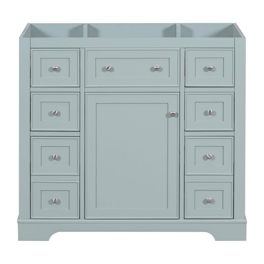 35.60 in. W x 17.90 in. D x 33.40 in. H Bath Vanity Cabinet without Top in 