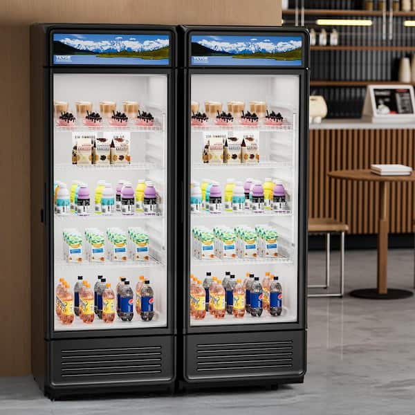 VEVOR Commercial Refrigerator Glass Door Display