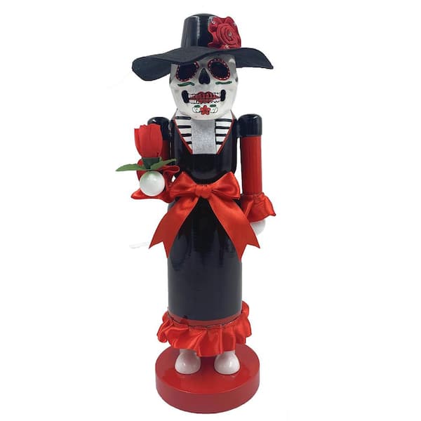 14 in. Lady Day of the Dead Nutcracker