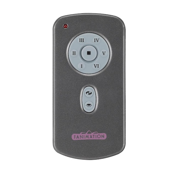 FANIMATION Gray Hand Held DC Motor Remote and Transmitter