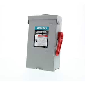 General Duty 30 Amp 3-Pole 240-Volt Fusible Outdoor Safety Switch