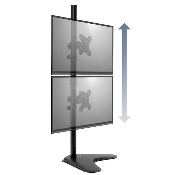 MOUNT-IT! TV Floor Stand | Universal Pedestal TV Stand for 13-42 Inch  Screens | Tall and Adjustable Height Monitor Mount | VESA Compatible up to