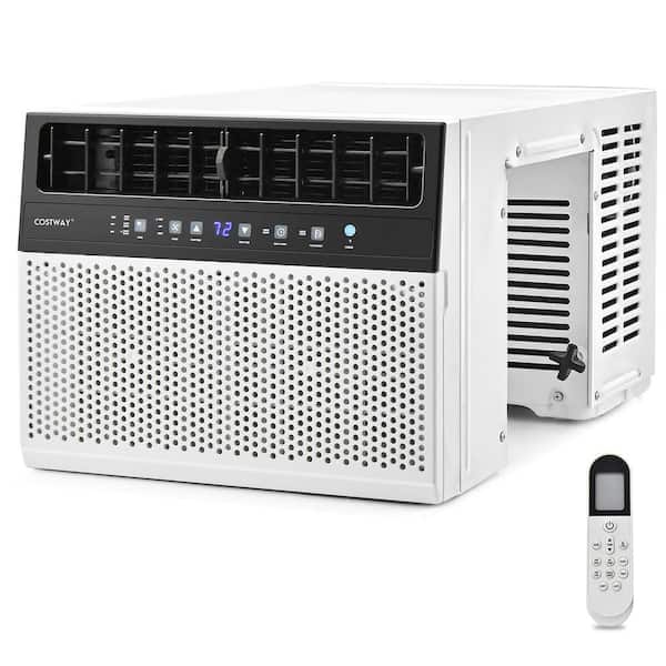8,100 BTU(DOE) 115 Volts Through the Wall AC Cools 400 sq. ft. with Remote in White