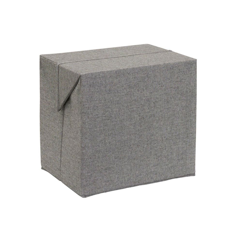 10.2 in. H x 16.1 in. W x 13 in. D Gray Textured PET and Cotton Fabric Tall Collapsible Cube Storage Bin 10-Pack price history on PriceWatchPro