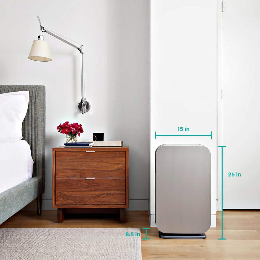 Espresso HEPA Air Purifier for 800 SqFt Rooms