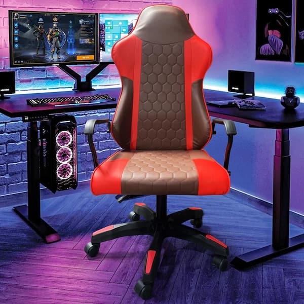 Yangming Black/Gray Office Chair, Gaming Chair Comfortable Ergonomic Task Computer Desk Chair Flip-Up Arms and Adjustable Height
