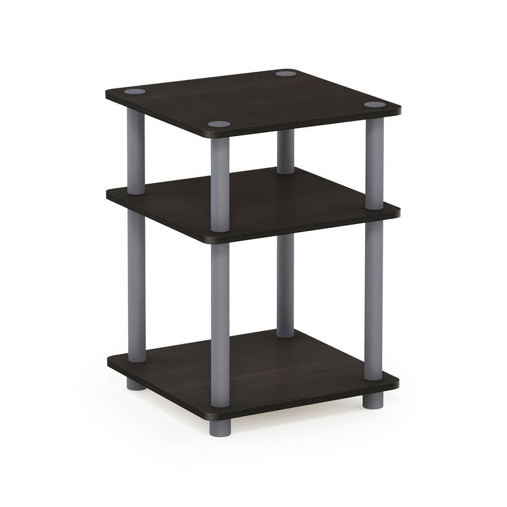 Turn-N-Tube Easy Assembly Wood Black Multipurpose Shelf - thumbnail 10