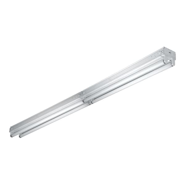 Metalux 32-Watt 4-Light White 8 ft. Tandem Fluorescent Strip Light