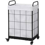 19 in. W x 14 in. D x 29 in. H Fabric Laundry Basket Hamper with ...