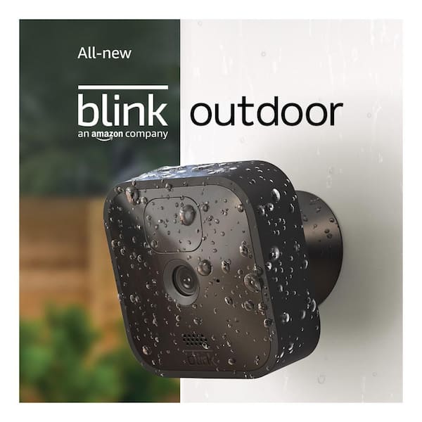 Blink Outdoor 2-Camera System B086DL32R3; Indoor/Outdoor; 1080p Resolution;  110° FoV; WiFi Connectivity; Battery Powered - Micro Center