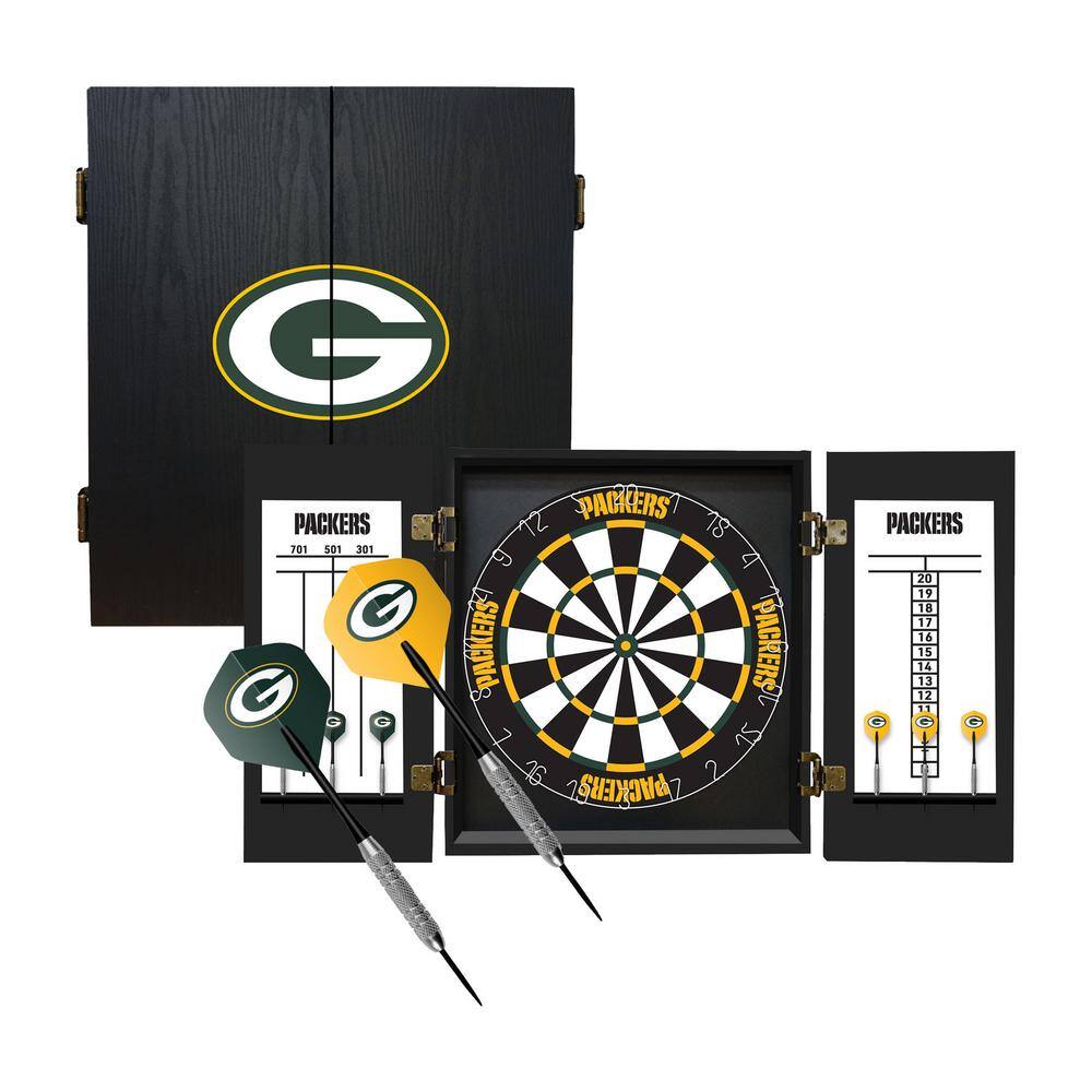 NFL Green Bay Packers Fan's Choice Dartboard Set
